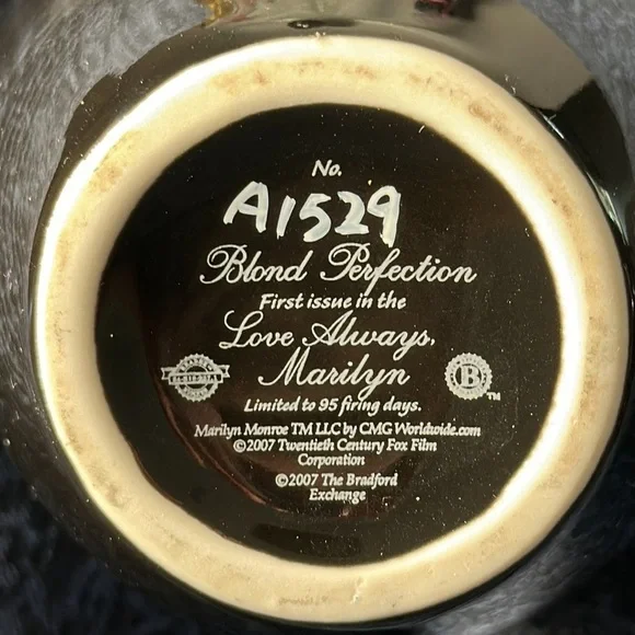 MARILYN MONROE 2007 Vases first and second issues numbered the love always - Picture 7 of 10